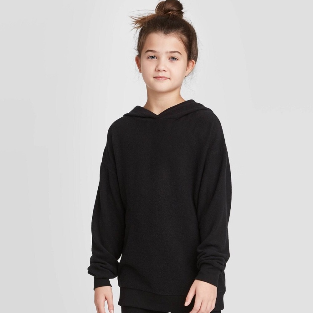 Girls' Hacci Hoodie Sweatshirt - art class